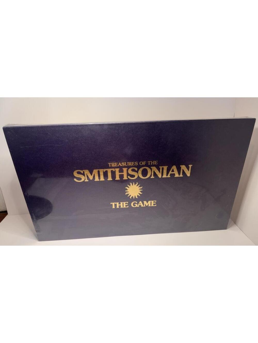 Treasures of the Smithsonian Board Game Vintage 1992 Edition Education Complete